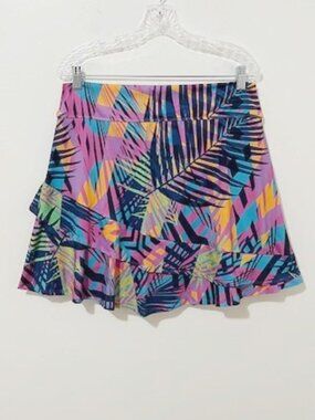 Dona Jo Kelaya Multi-color Skort Tennis Golf Pickleball Women's Size 3 (XL)